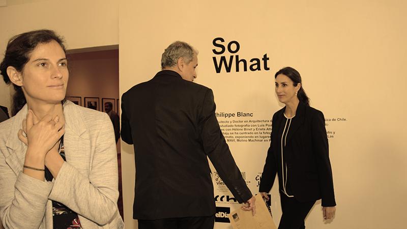 Exposición fotográfica "So what" de Philippe Blanc instalada en el Museo Histórico Gabriel González Videla en el mes de diciembre 2018.