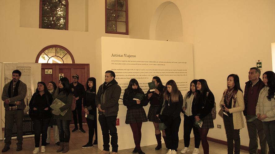 Inauguración de la exposición “Desde la mirada del otro: iconografía regional del artista Auguste Borget, Archivo Central Andrés Bello” en el Museo Histórico Gabriel González Videla.