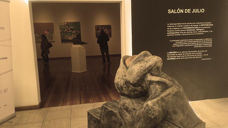 “Salón de Julio 2018” exposición realizada en el Museo Histórico Gabriel González Videla.