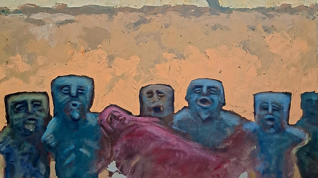 Obra "la procesión"