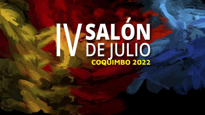 afiche IV Salón de Julio, Coquimbo 2022