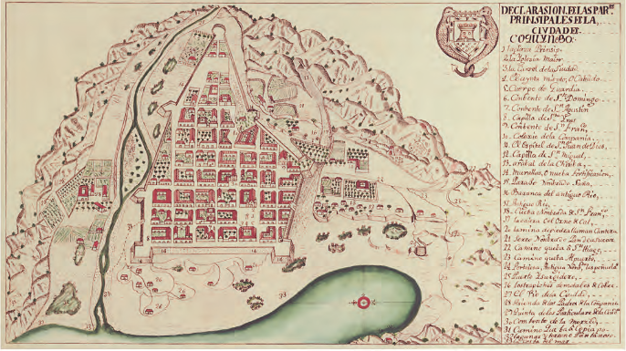 plano de la ciudad de La Serena