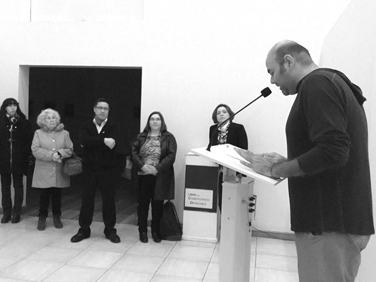 Inauguración de la exposición fotográfica "Habitantes Insulares" de Alberto Castex en el Museo Histórico Gabriel González Videla, agosto 2019.