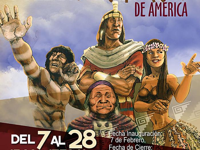 Afiche de Taller Historia de los Pueblos Originarios de América