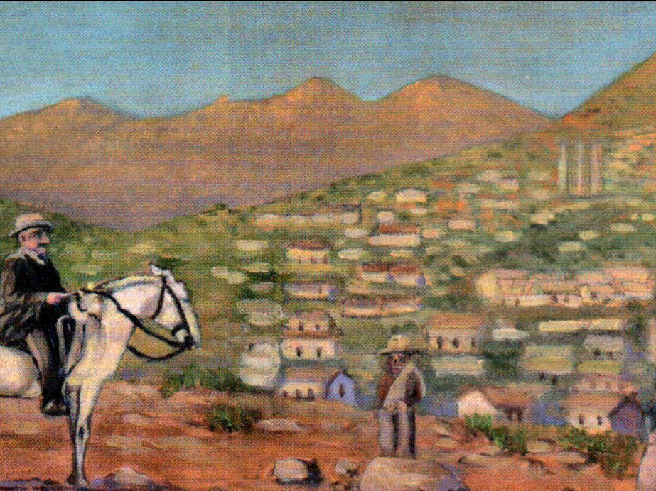 pintura portada libro La Higuera