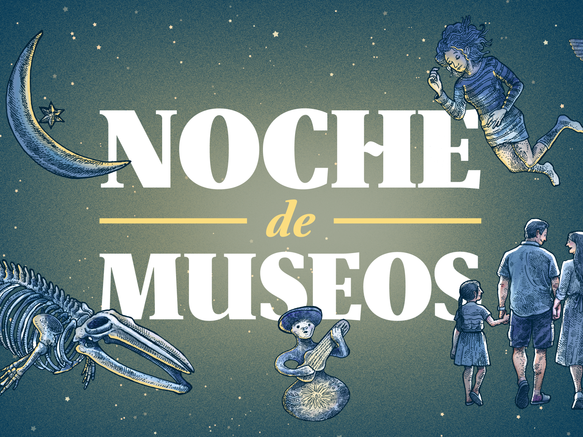 Gráfica Noche de Museos 2026