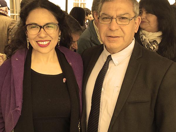 Concejal Luis Aguilera en seminario de historia en La Serena.