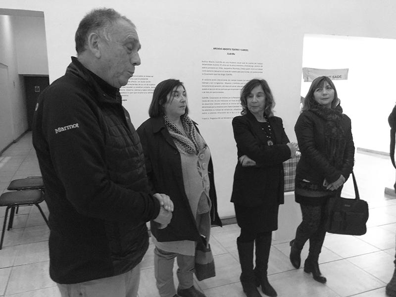 Rodrigo Iribarren, director del Museo Gabriel González Videla inaugurando &amp;quot;Archivo Abierto&amp;quot;