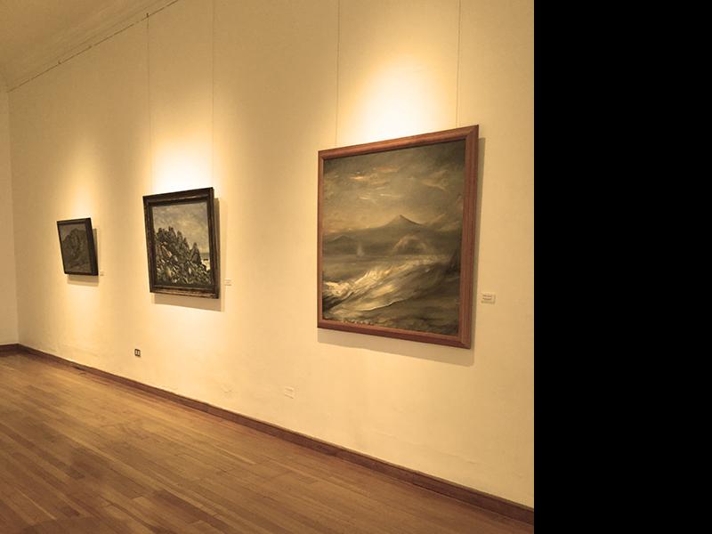 &amp;quot;Salón de Julio&amp;quot; en las salas de exposiciones temporales del museo