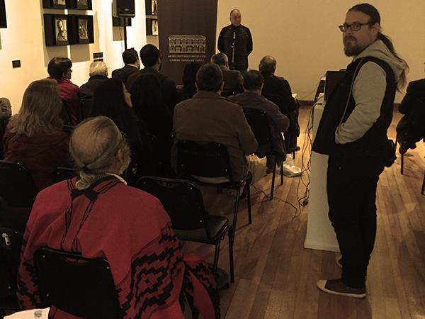 Salón donde se desarrolló seminario de historia en La Serena.