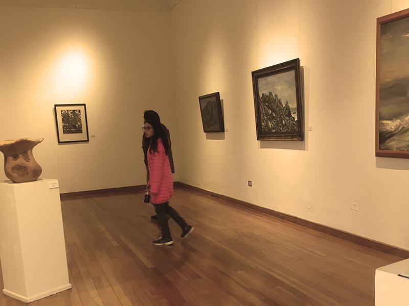 "Salón de Julio" en las salas de Exposiciones Temporales del museo