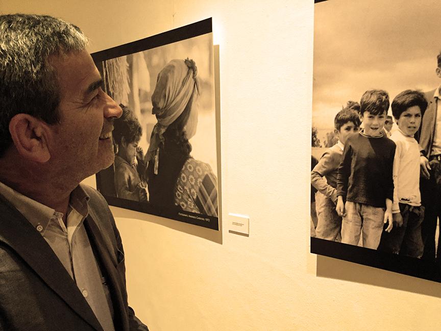 Robinson Hernández en el Museo Histórico Gabriel González Videla de La Serena.