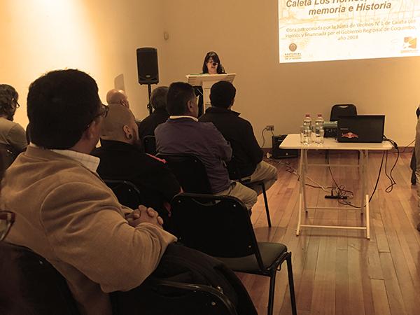 Presentación del libro &amp;quot;Caleta Los Hornos...&amp;quot; en La Serena.