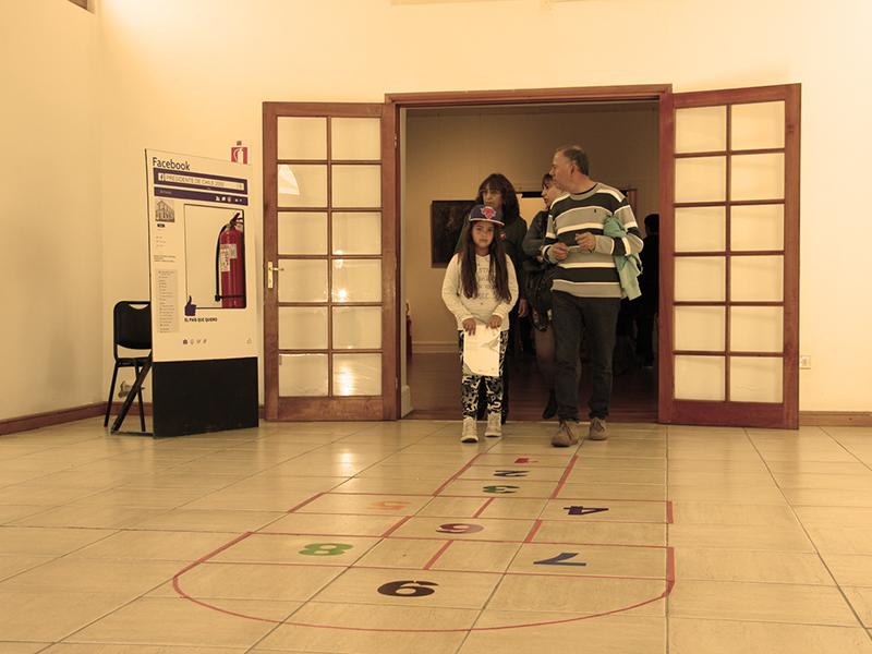 Visitantes del Museo Histórico Regional Gabriel González Videla.