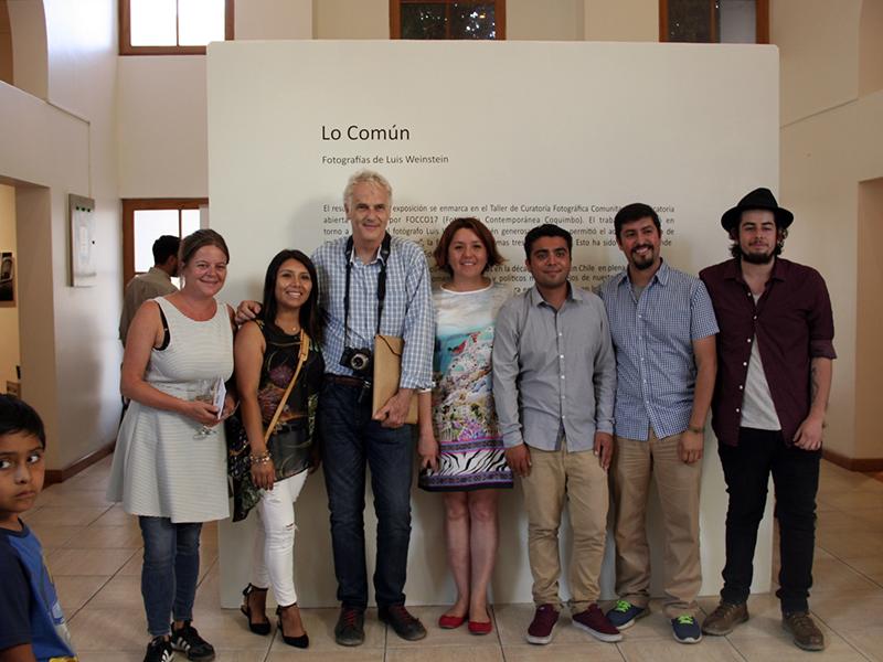 Grupo Curatorial de la exposición &amp;quot;Lo Común&amp;quot;de Luis Weinstein.