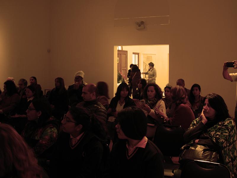 Público asistente a la presentación “Cuentos con Sabor, Historias para Escuchar y Preparar”.