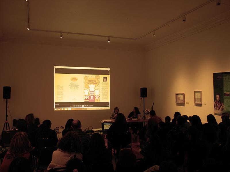 Presentación “Cuentos con Sabor, Historias para Escuchar y Preparar” de Ximena Coronel.