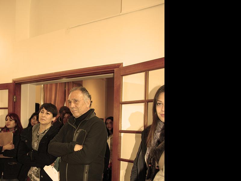 Alejandra Araya y Rodrigo Iribarren en el Museo Histórico de La Serena.