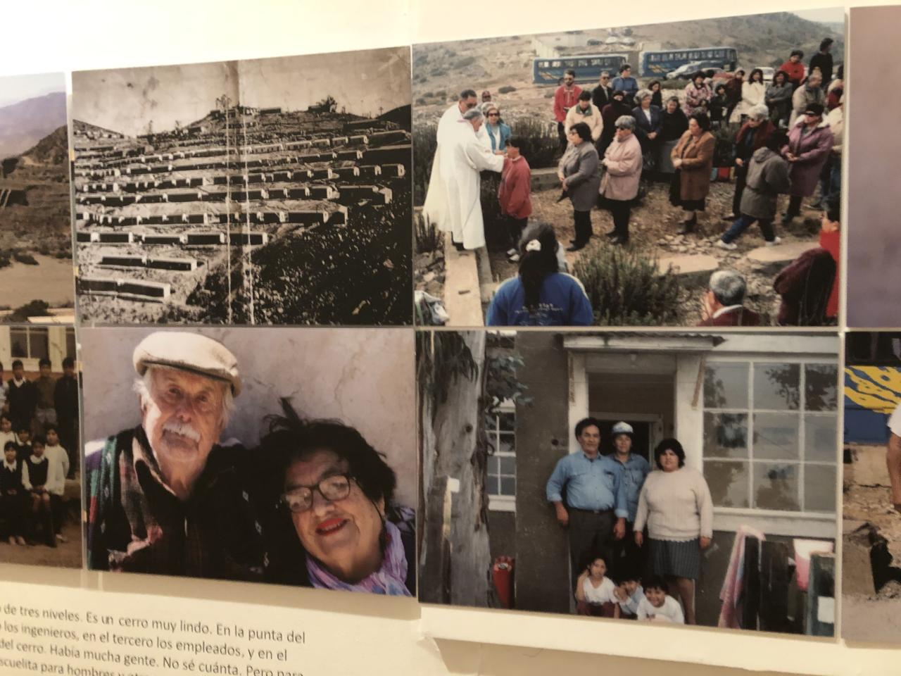 Fotografías de la exposición El Tofo, imágenes tras la neblina inaugurada en el Día de los Patrimonios 2023