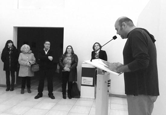 Inauguración de la exposición fotográfica "Habitantes Insulares" de Alberto Castex en el Museo Histórico Gabriel González Videla, agosto 2019.