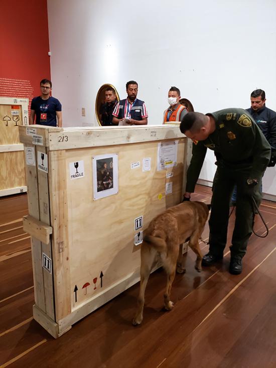 Exposición "Pintores en Tiempos de la Independencia. Figueroa, Gil de Castro, Espinosa", realizada en el Museo Nacional de Colombia. Noviembre 2019 a marzo 2020.