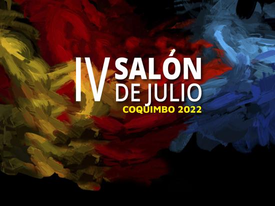 afiche IV Salón de Julio, Coquimbo 2022