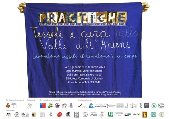 afiche residencia artística en Italia