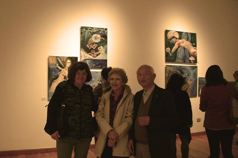 Público asistente a la inauguración de &quot;Simbiosis Urbanas&quot;.