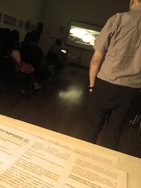 Apreciando el documental &quot;El Cabro Lazzus&quot;.