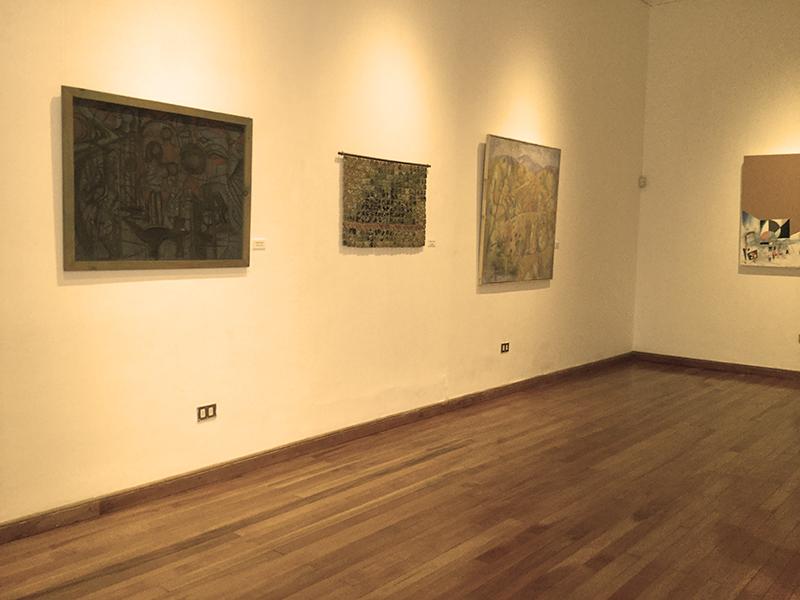 &quot;Salón de Julio&quot; en las salas de exposiciones temporales del museo