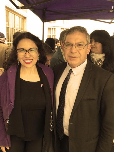 Concejal Luis Aguilera en seminario de historia en La Serena.