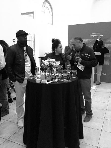 Leslie Azócar directora del Museo Gabriela Mistral de Vicuña y Rodrigo Iribarren director Museo Histórico Gabriel González Videla.