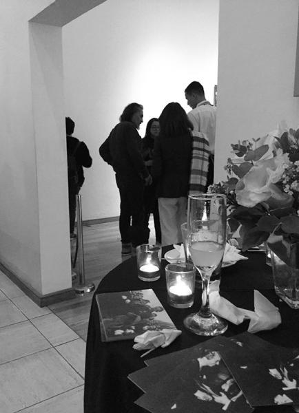 En la inauguración de la exposición &quot;Gabriela Mistral Imagen de Vida&quot; en La Serena.