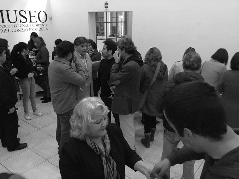 Inauguración de &quot;Bandada de Girasoles&quot; en el Museo Histórico González Videla.