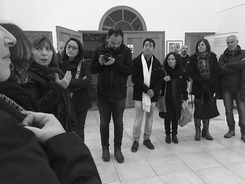 Amigos del museo en la inauguración de &quot;Archivo Abierto&quot;