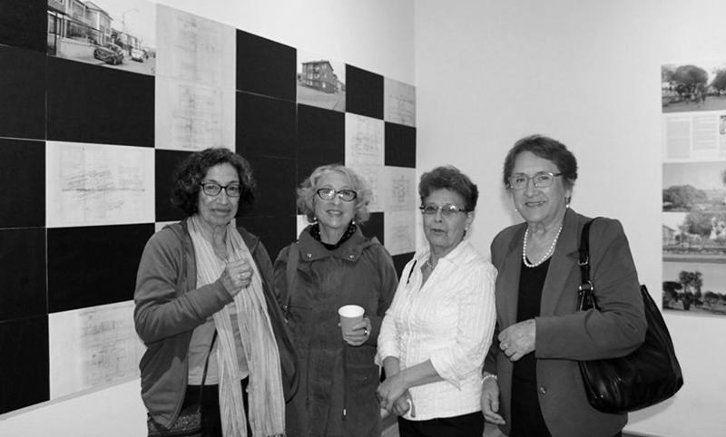 Amigas del museo en la inauguración de la exposición del Plan Serena