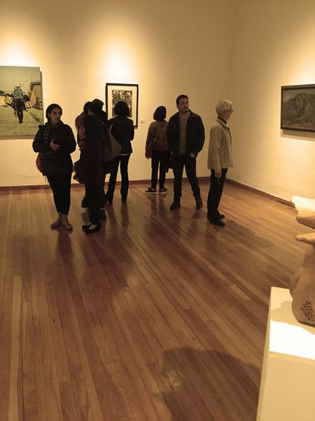 Asistentes a la inauguración del &quot;Salón de Julio&quot;