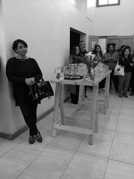 Carmen Zamora presente en la inauguración de la exposición &quot;Gabriela Mistral Imagen de Vida&quot; en La Serena.
