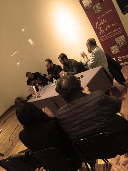 Octavio Tobar en la presentación de &quot;Caleta Los Hornos. Imágenes, Memoria e Historia&quot; en La Serena.