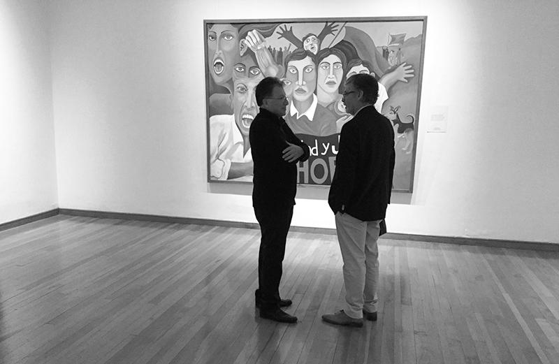 Inauguración de la exposición &quot;Bandada de Girasoles&quot; en La Serena.