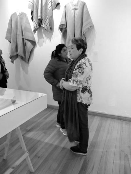 Visitando la exposición &quot;Urdiendo la Historia&quot;