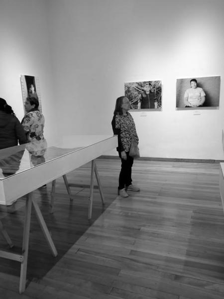 Apreciando la exposición &quot;Urdiendo la Historia&quot;