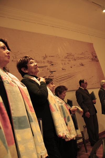 Integrantes del Coro María Elena Carmona de La Serena.