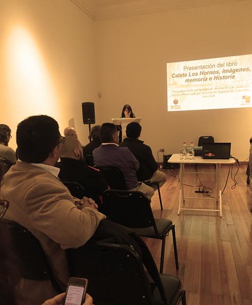 Presentación del libro &quot;Caleta Los Hornos...&quot; en La Serena.