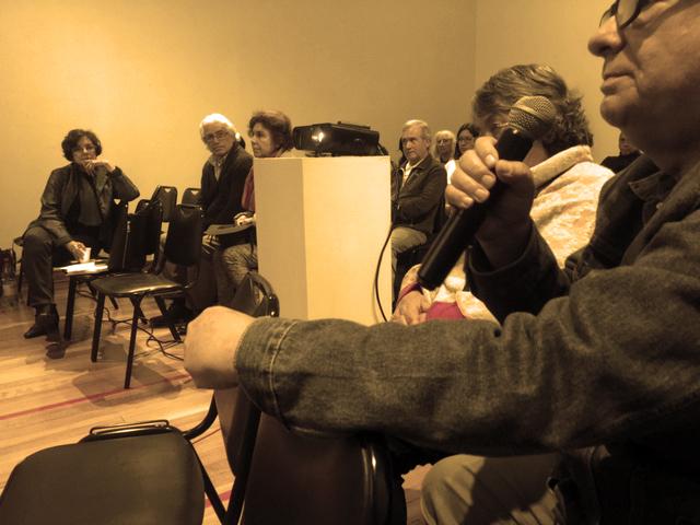 Público asistente a la exhibición de &quot;Habeas Corpus&quot;