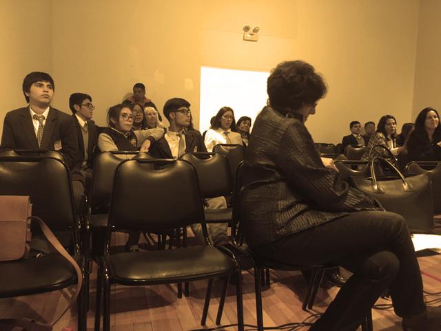 Audiencia en la exhibición de &quot;Habeas Corpus&quot;