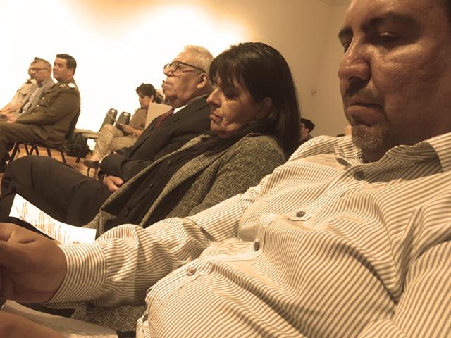 Público asistente en encuentro de historia.