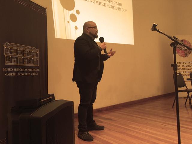 Presentación de Francisco Aspé en encuentro de historia.