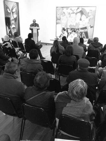 Presentación en el seminario de Derechos Humanos en La Serena.