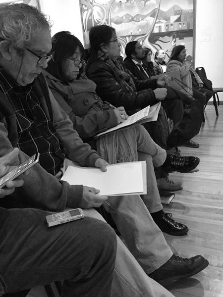 Asistentes del seminario de Derechos Humanos en La Serena.